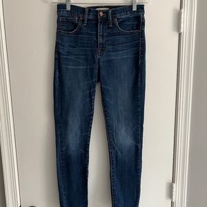 Madewell 9" High Rise  Skinny Jeans - Size 27